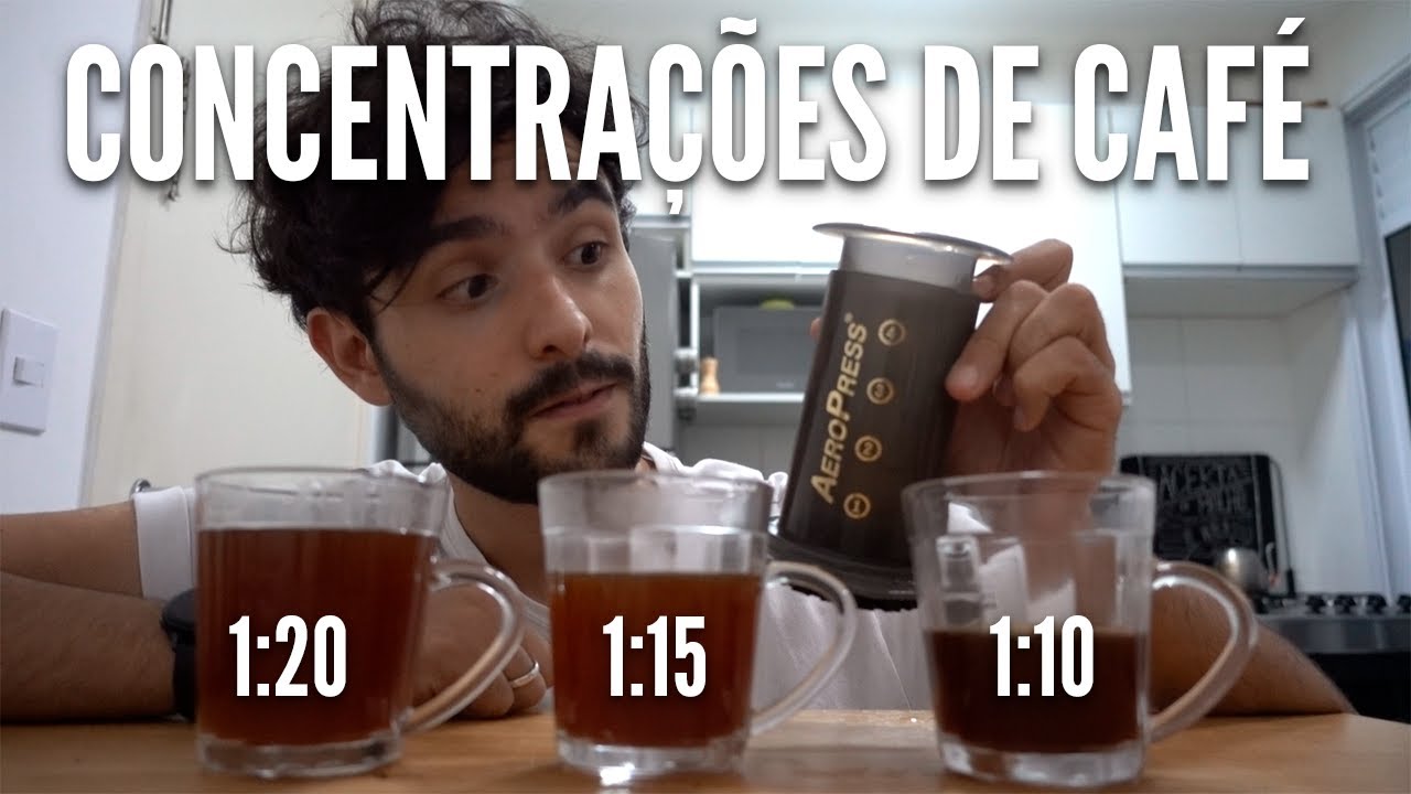 DIFERENTES CONCENTRAÇÕES DO CAFÉ | Café mais forte e café mais fraco