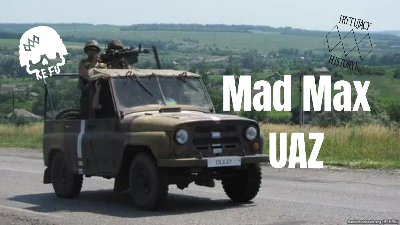 Mad Max UAZ - technical z WKMem 12,7mm