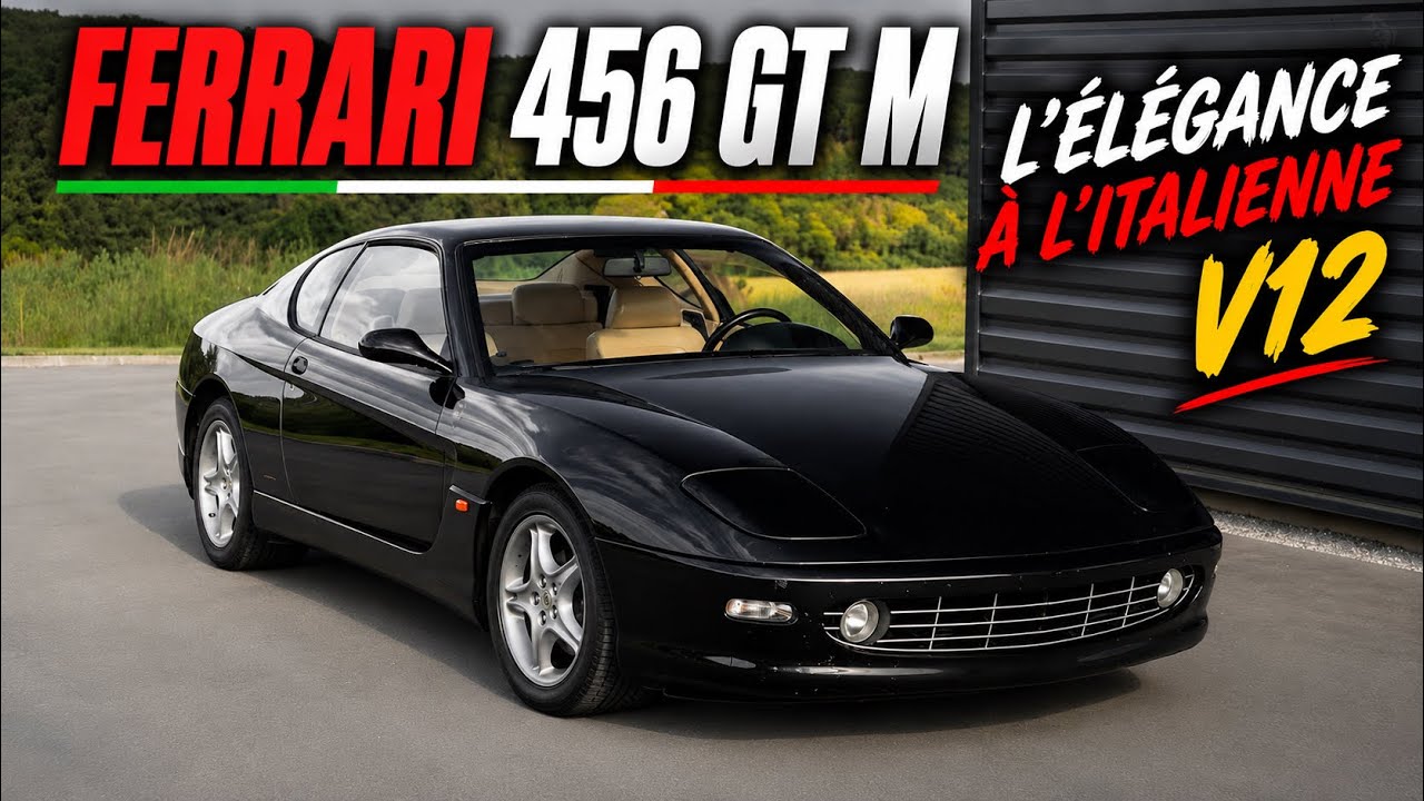 FERRARI 456 GTM l’élégance et la sportivité à l’italienne !! 😍