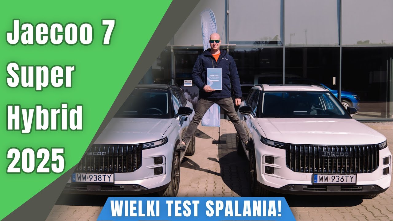 Jaecoo 7 Super Hybrid Exclusive 2025,czyli hybryda w trasie. Wielki test spalania!