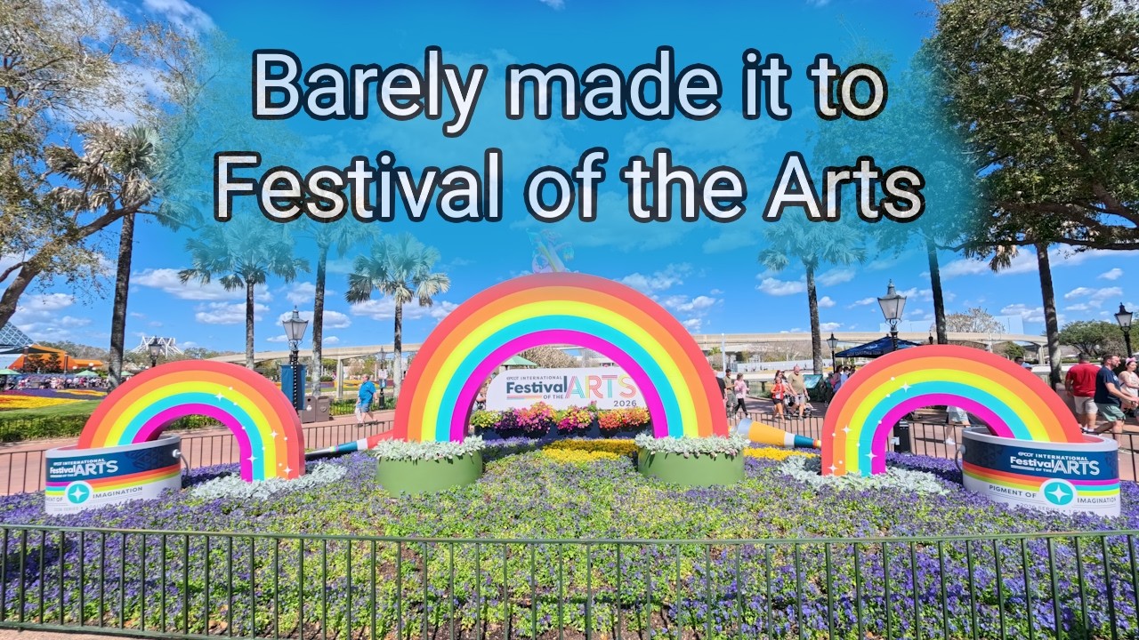 We finally made it to Festival of the Arts! | Disney Vlog 14