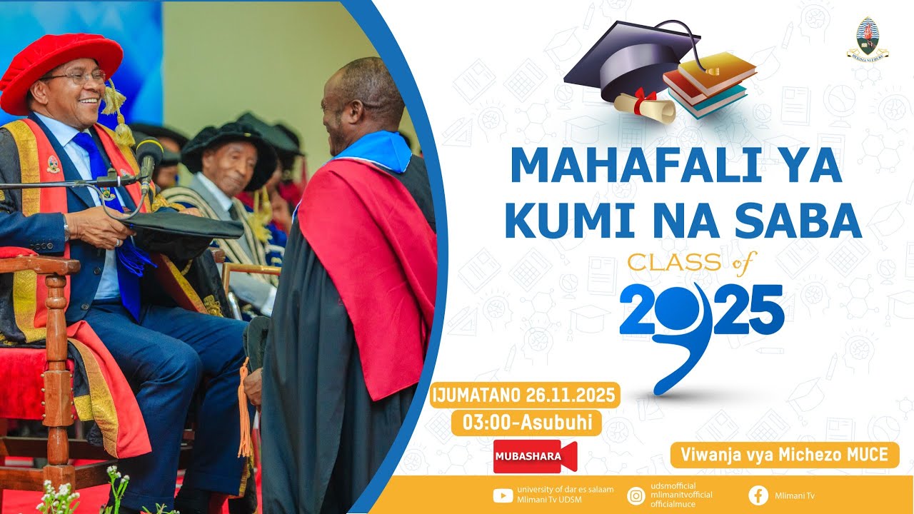 🔴LIVE: MAHAFALI YA KUMI NA SABA YA CHUO KISHIRIKI CHA ELIMU MKWAWA (MUCE)