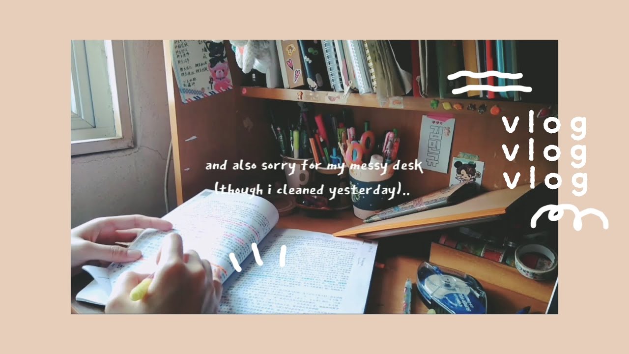 vlog | a day in quarantine. | study vlog