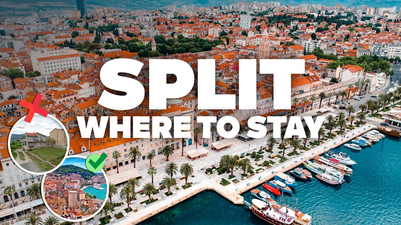 WHERE TO STAY IN SPLIT! Best Areas and Budget Hotels!