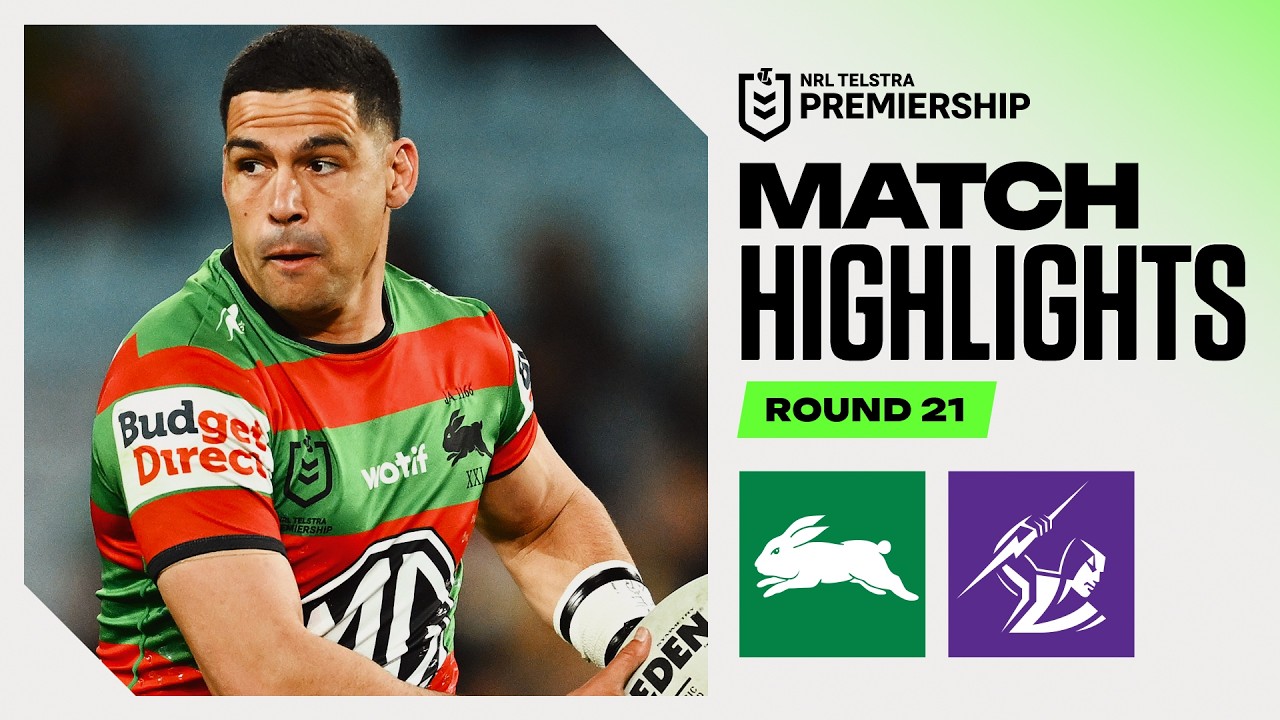 NRL 2026 | Rabbitohs v Storm | Match Highlights | Round 21