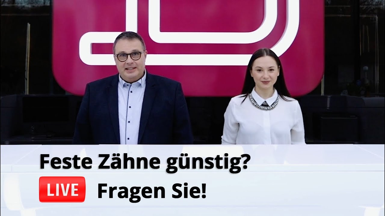 Neue Zähne im Ausland bekommen? Jetzt alle Ihre Fragen beantwortet! | Dentaprime Live (13. Mai 2021)