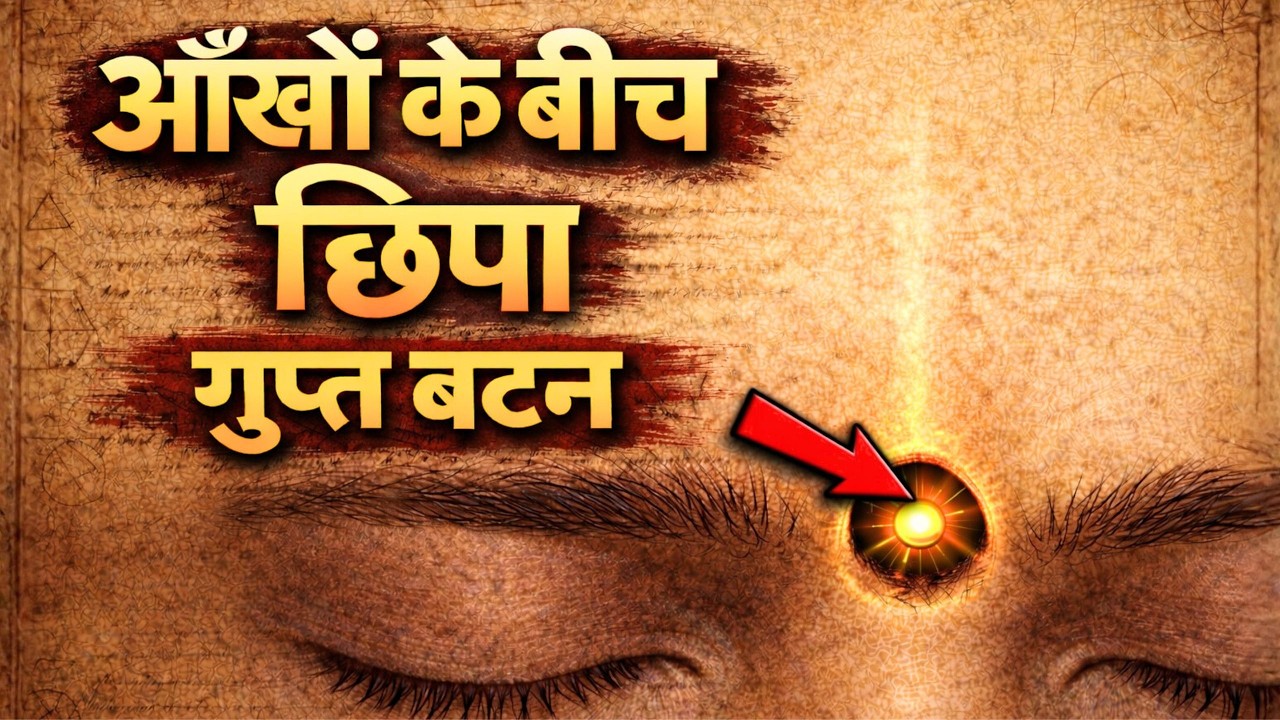 आँखों के बिच छिपा गुप्त बटन - Secret Button Between Your Eyes