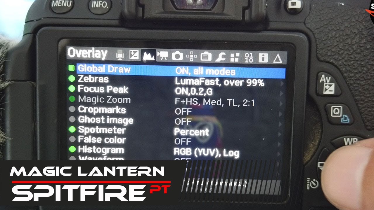Magic Lantern na Canon T5i (700D) - PORTUGUES