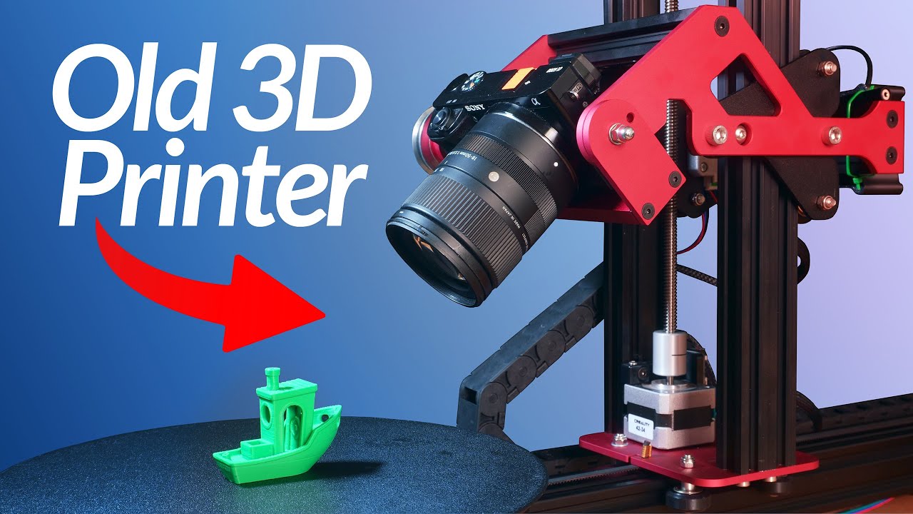 Turning a 3D Printer into a Robotic Camera for Photogrammetry & Video