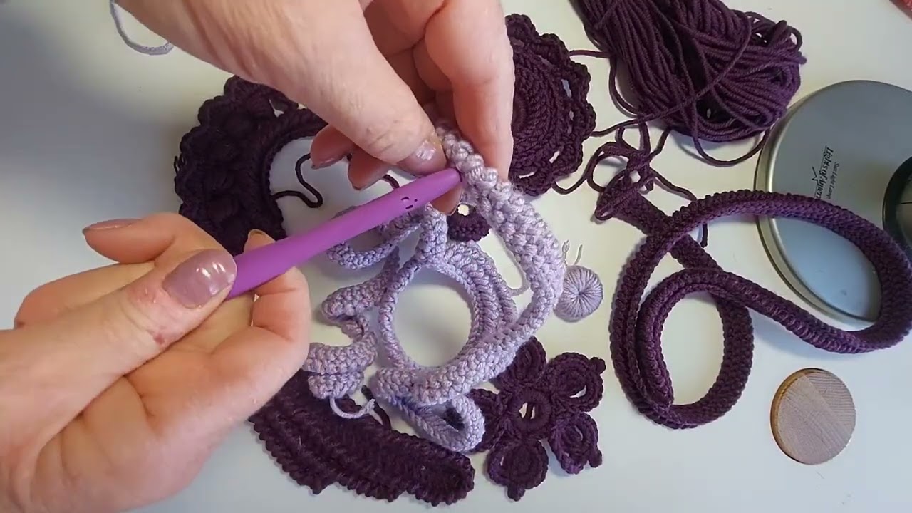Irish Lace, new project, winter coat, yarn to use