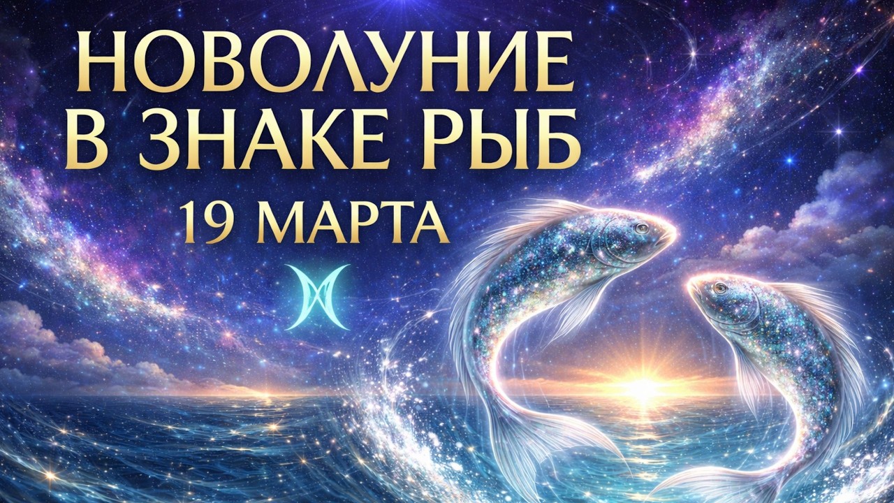 НОВОЛУНИЕ В РЫБАХ 19 МАРТАГОРОСКОП от Anatoly Kart