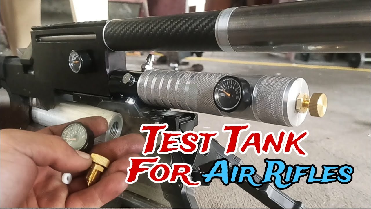 Airgun Test Tank with Quick Release