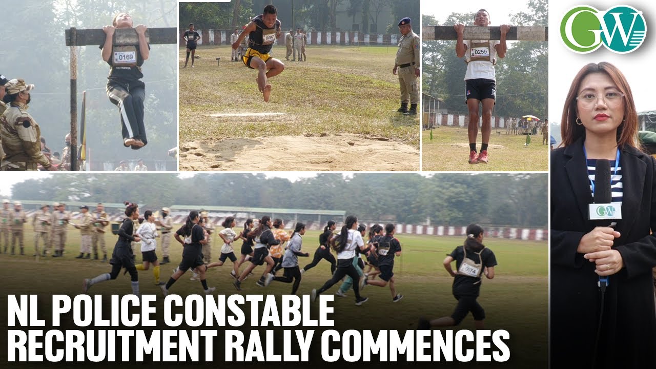 NL POLICE CONSTABLE RECRUITMENT RALLY FOR DMP, CHUMOU & NIULAND COMMENCES AT NAPTC, CHUMOU