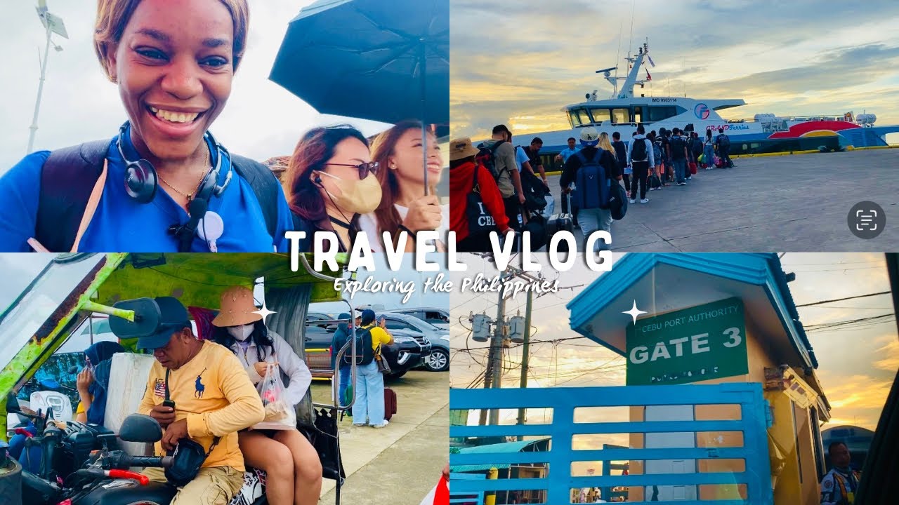 Trip from Cebu city to Calbayog Seaport|First time travel with a Ferry| Living in the Philippines
