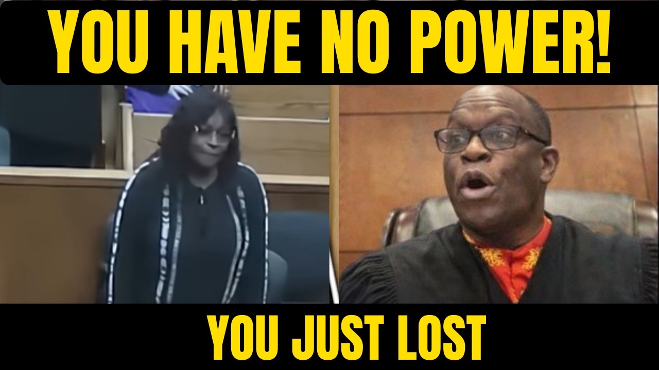 Sovereign Citizen DESTROYS Her Own Case Trying to Outsmart the Judge