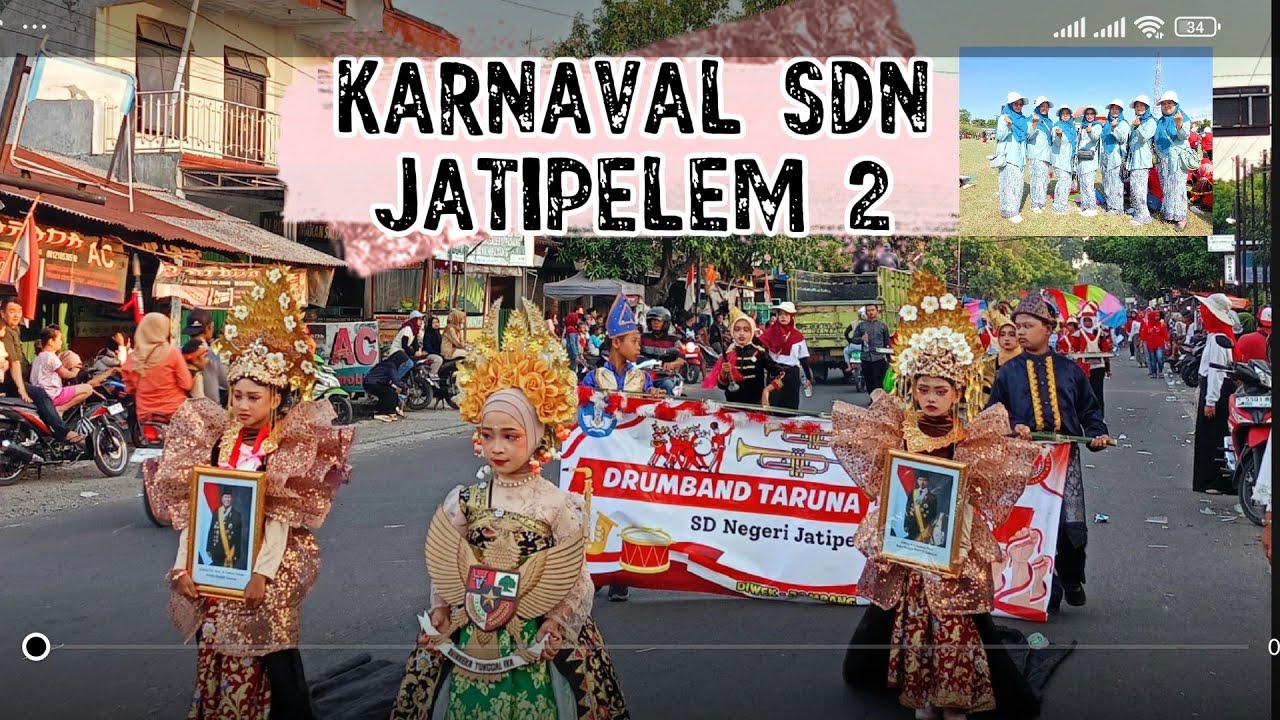 PARADE DRUMBAND DAN KARNAVAL SDN JATIPELEM 2 DIWEK JOMBANG 2025