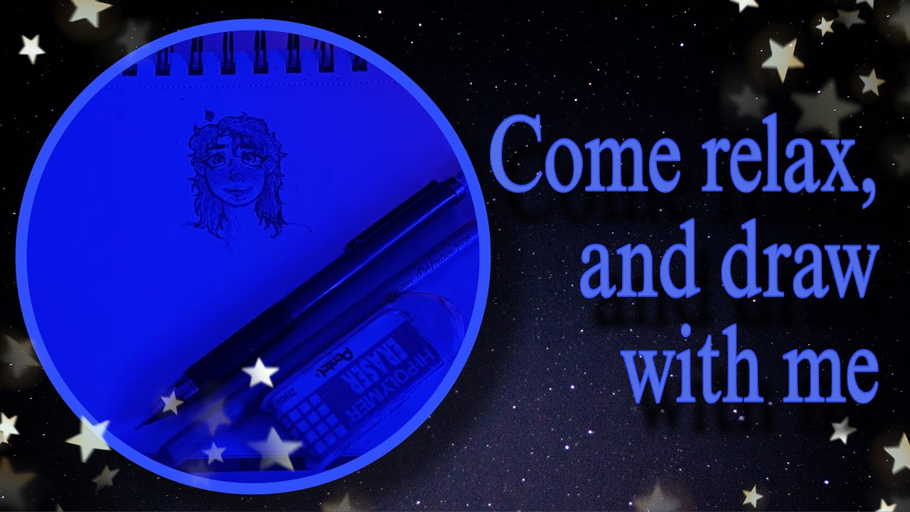 Come relax, and draw with me (ASMR)