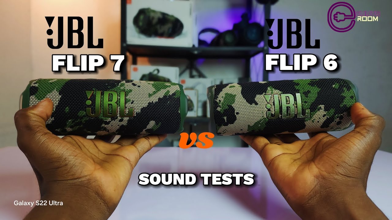 JBL Flip 7 vs. Flip 6 – Full Sound Test (Bass, Mids & Highs Comparison)