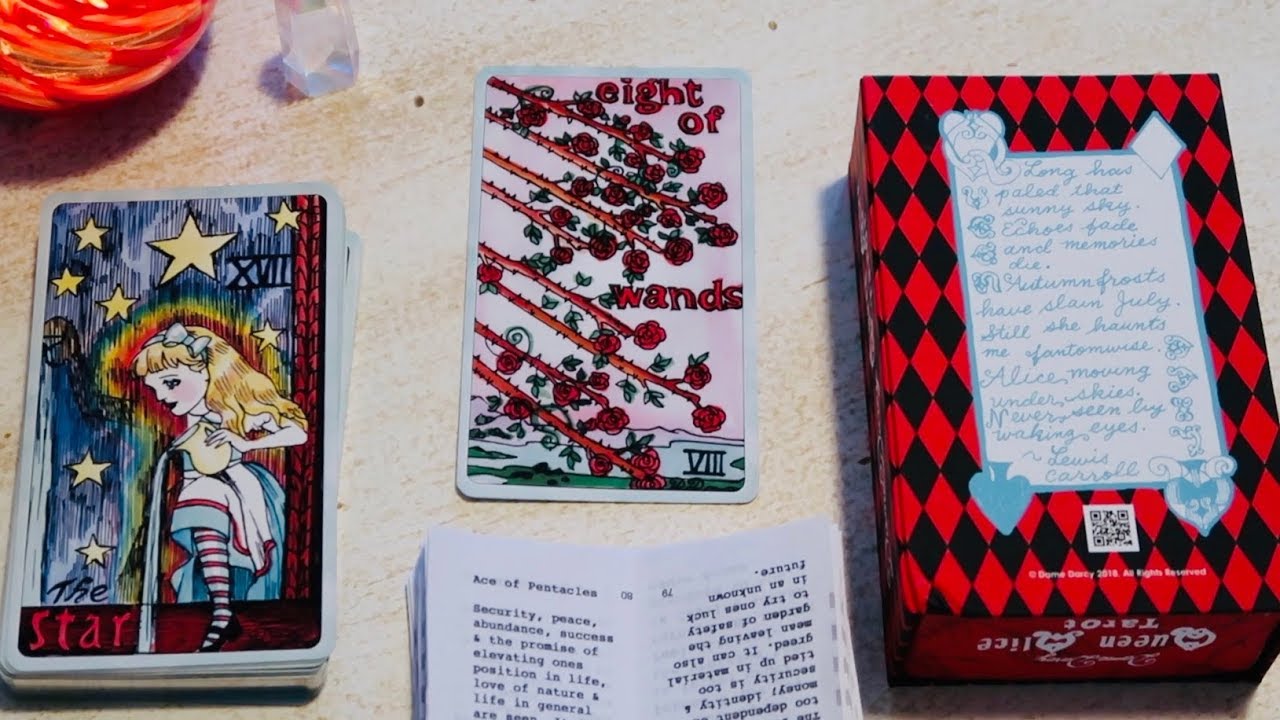 Queen Alice Tarot Part 2 - Through the Looking Glass, Poetry Reading, Creating the PDF Booklet . . .