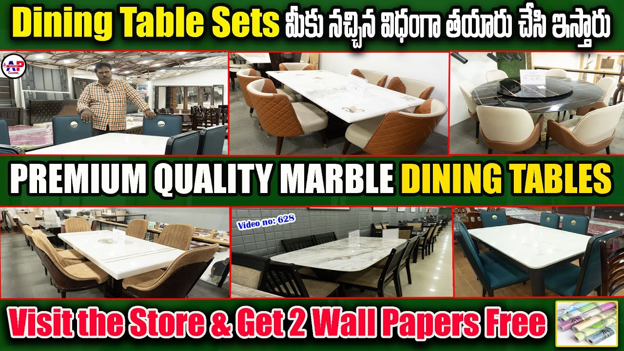 Direct గా factory నుండి Dining Table Sets | Dining tables Manufacturers In Hyderabad