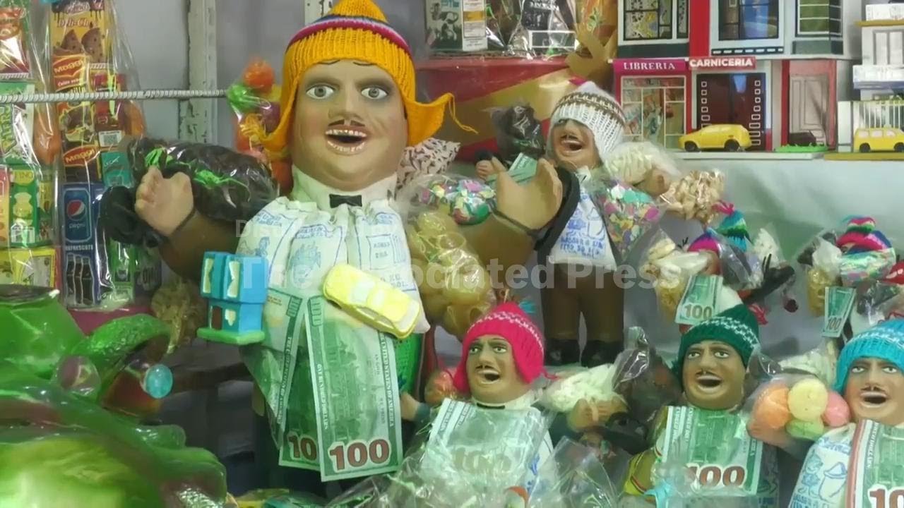 Bolivians celebrate annual Alasitas Festival to seek prosperity and blessings