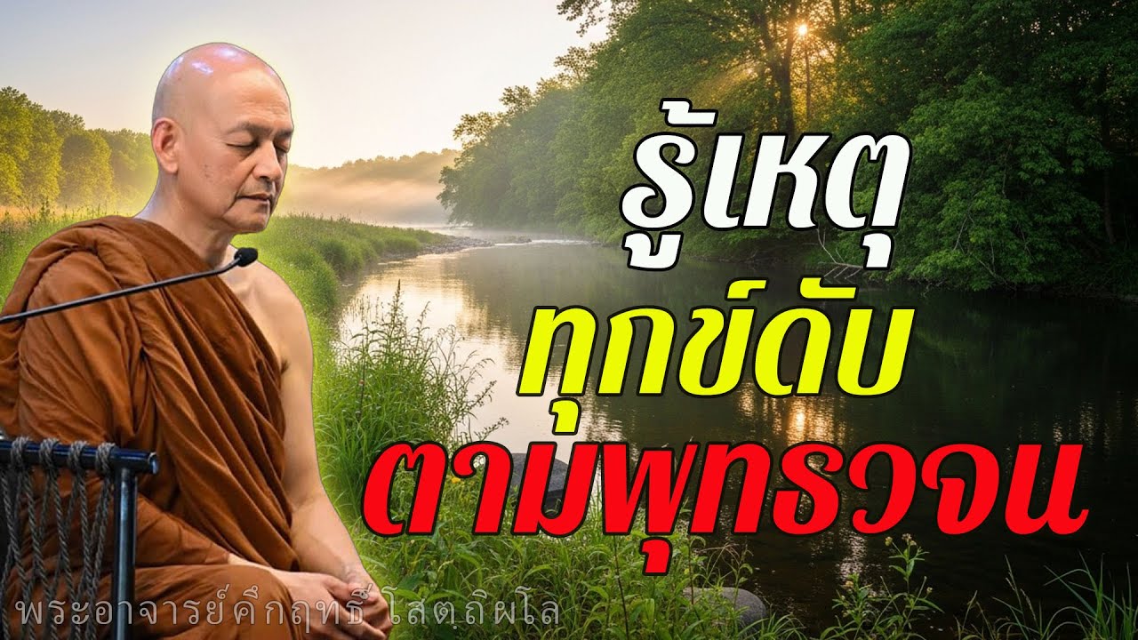 พุทธวจนแท้ คำสอนตรงจากพระพุทธเจ้า รู้เหตุ–ดับทุกข์ #พุทธวจน