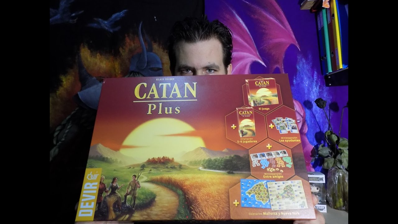 QVTF - Unboxing Catan Plus.