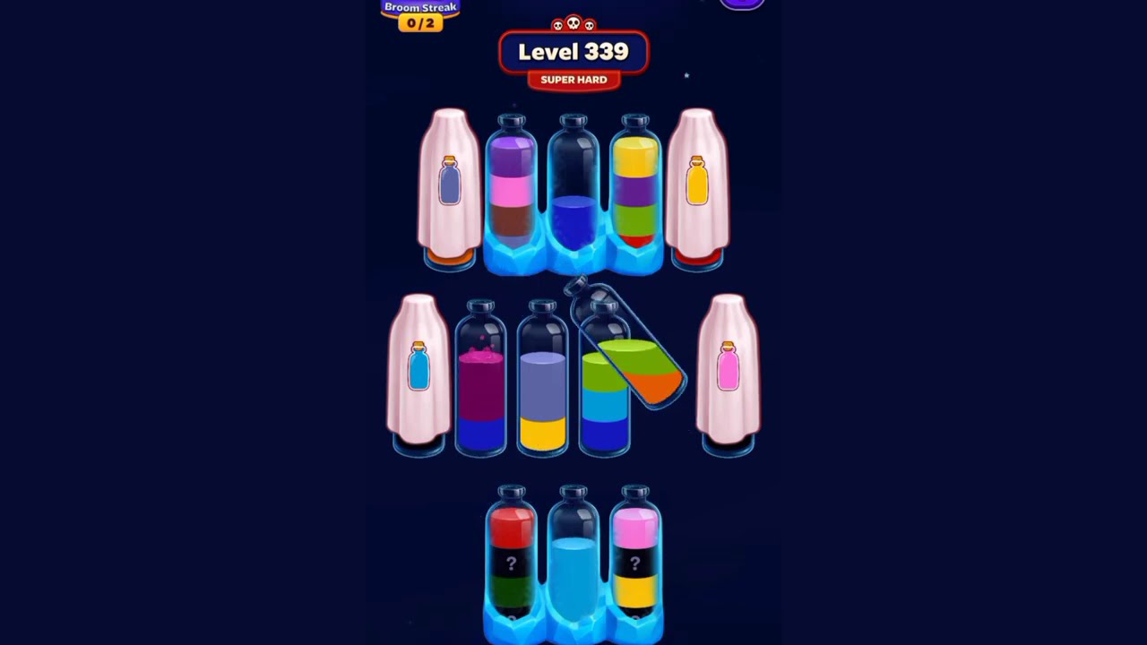 Magic Sort Level 339 Solution | Satisfying Puzzle Game