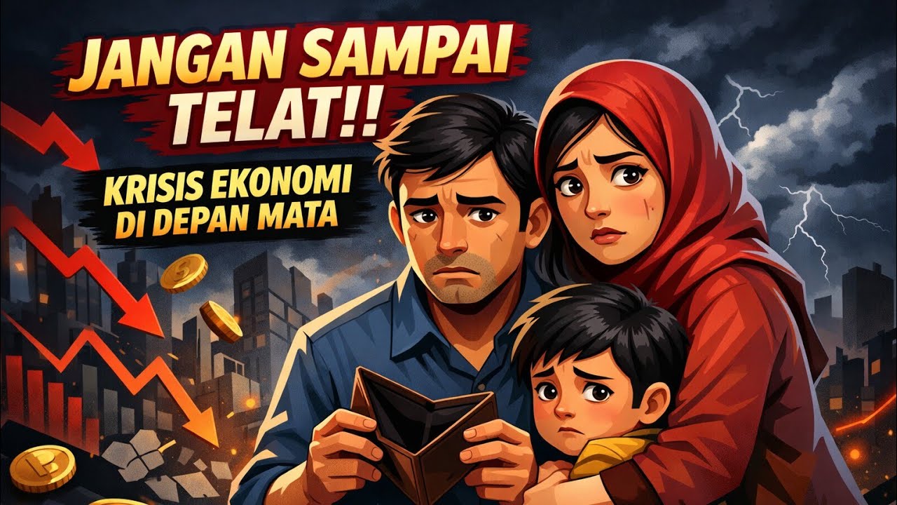 Tanda-Tandanya Sudah Kelihatan… Krisis Ekonomi Bisa Datang Kapan Saja, Rakyat Kecil Wajib Siap!