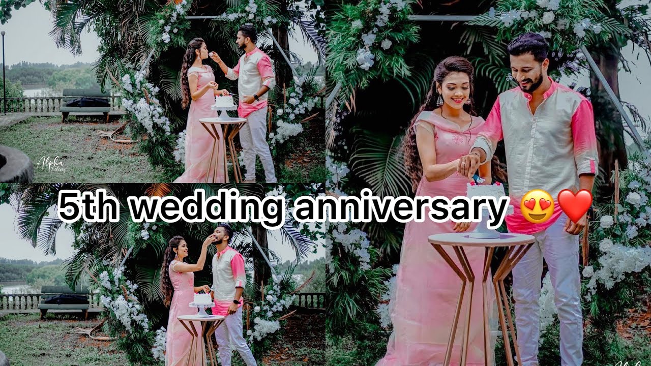 5th wedding anniversary ❤️| Rajesh and chinnu |