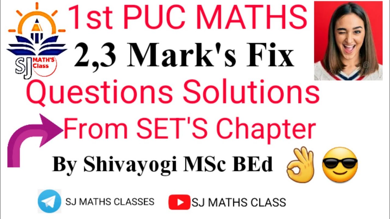 1st pu SET'S Full chapter revision in 30 minutes/Sets full chapterrevision/1,2,3M important question