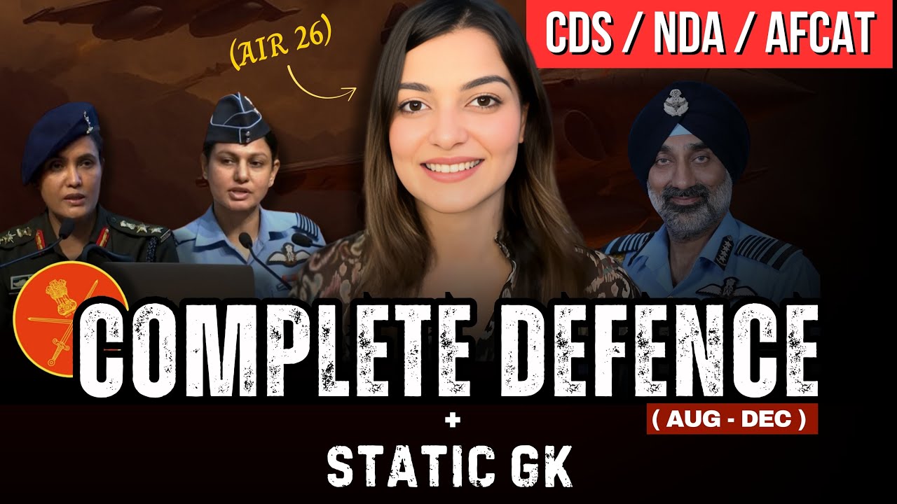 All Defence Current Affairs for AFCAT 1 2026| CDS 1 2026| NDA 1 2026 | CAPF 2026