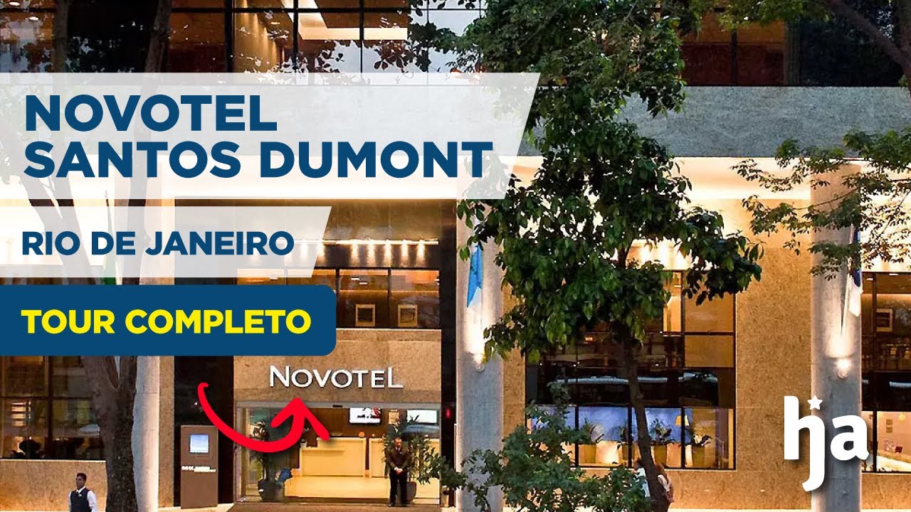 Hotel NOVOTEL RJ Santos Dumont Rio de Janeiro ✅ TOUR COMPLETO