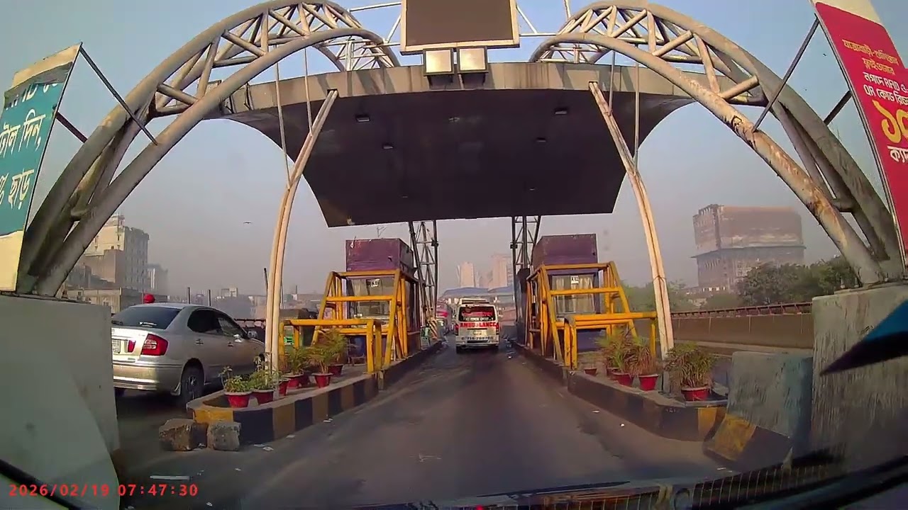 43-Minute Morning Drive Through Dhaka (19-02-2026) | Jurain To Nikunja 2