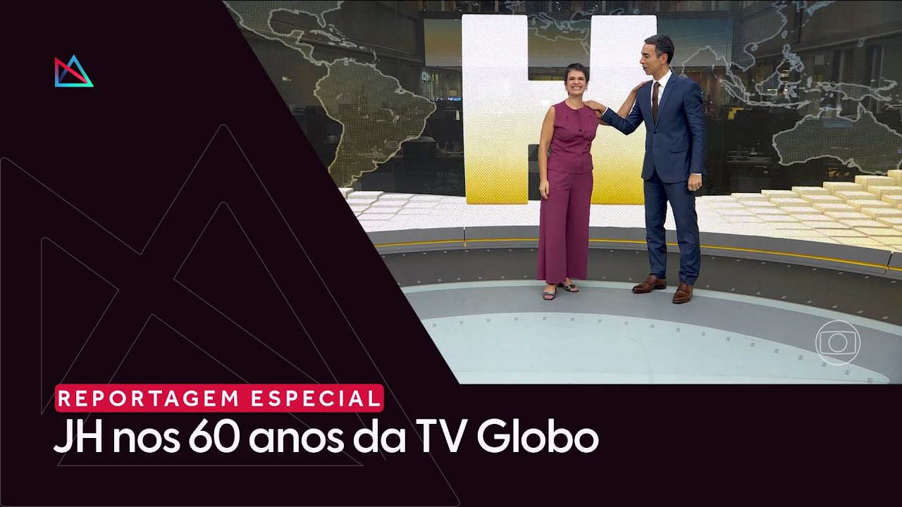 🔵 JH nos 60 ANOS da TV GLOBO: SANDRA ANNENBERG volta ao JORNAL HOJE (24/04/2025)
