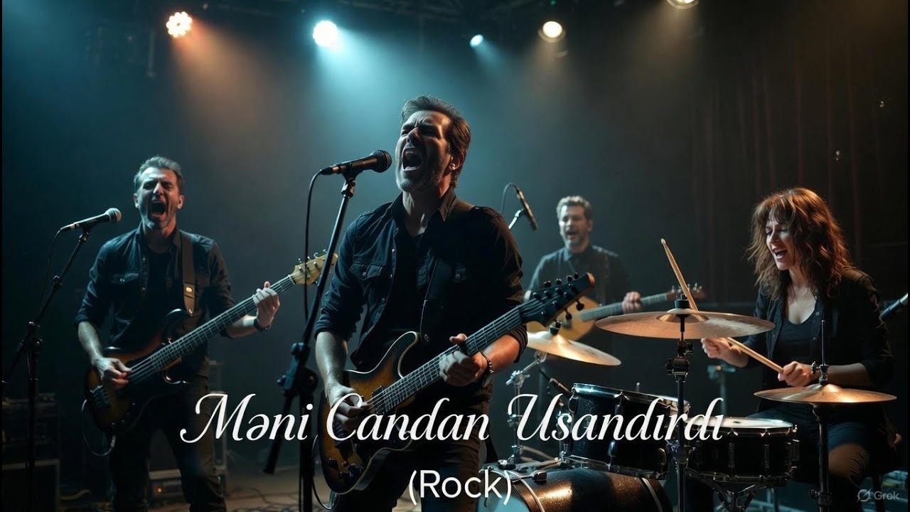 Məni Candan Usandırdı | Oriental Rock Cover | Ai Music