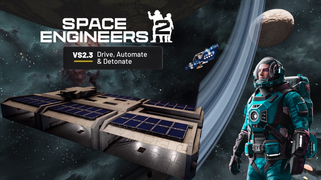 Проектирование материнского корабля и выполнение контракта по снабжению &mdash; Space Engineers 2 &mdash; С2Э3