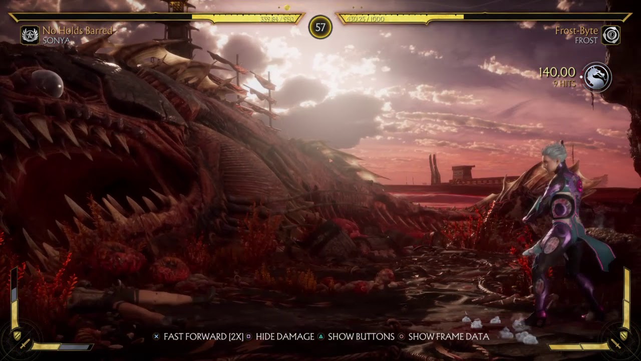 Sonya is LITERALLY INVINCIBLE