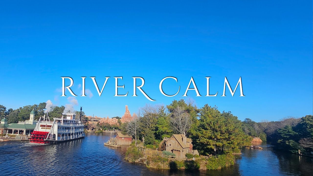 Peaceful Riverboat Ambience – Calm Winter Nature & Gentle River Sounds