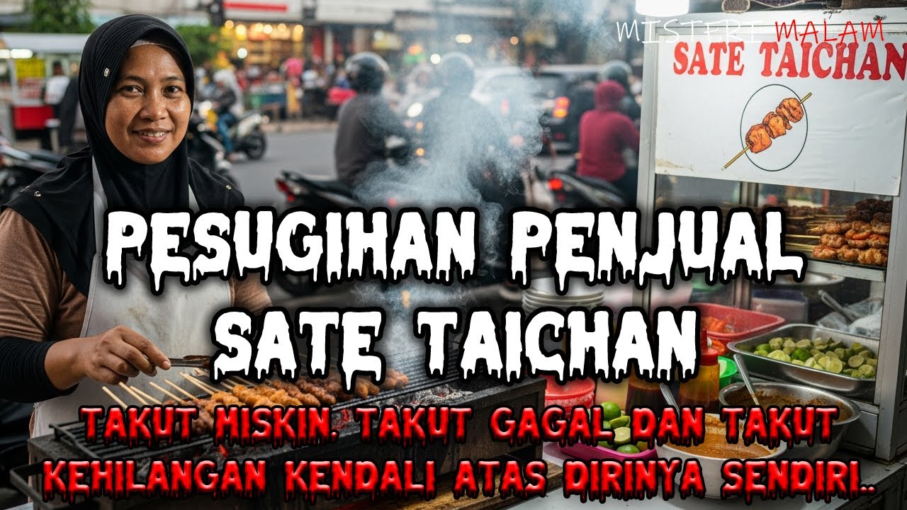 KISAH PESUGIHAN PENJUAL SATE TAICHAN !!! TAKUT MISKIN TAKUT GAGAL AKHIRNYA MENGANUT PESUGIHAN..