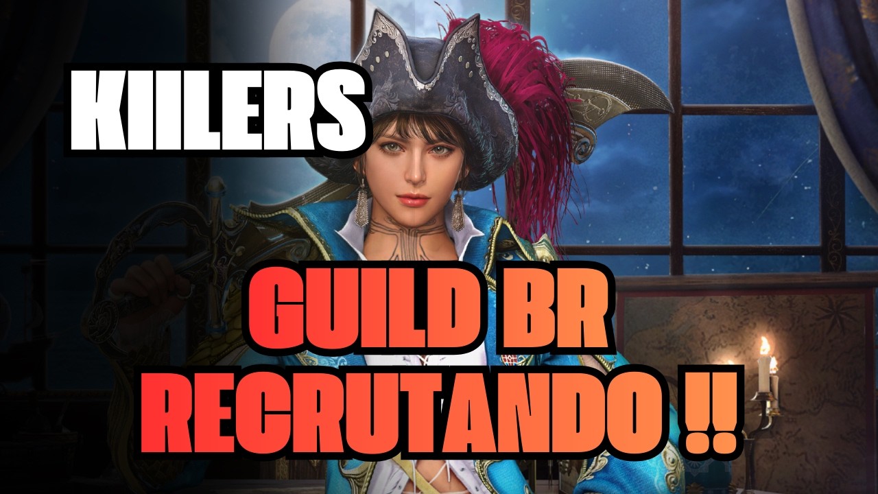 BLACK DESERT MOBILE 🔥 O melhor MMORPG Mobile  | HUD 5 DEDOS | GUILD BR 🚨RECRUTANDO🚨 Kiilers
