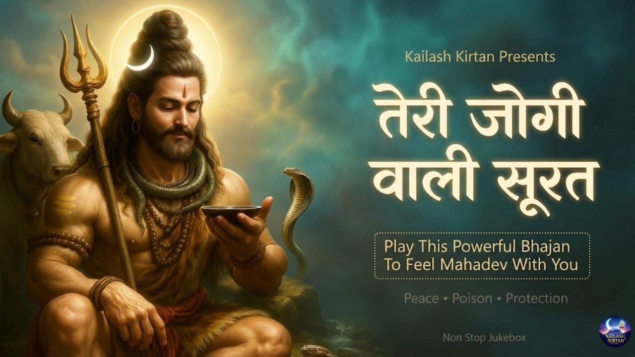 तेरी जोगी वाली सूरत 🧘‍♂️ Teri Jogi Wali Surat | Play This To Feel Mahadev's Presence #shivbhajan