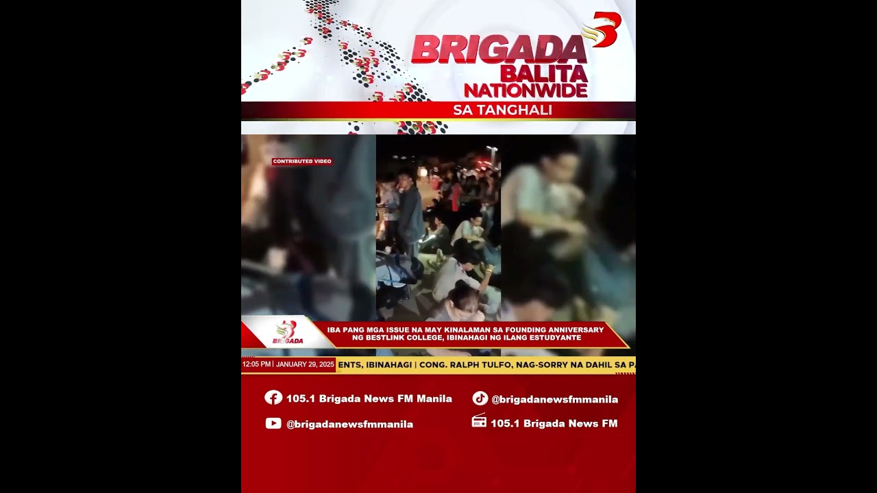 BESTLINK COLLEGE STUDENT, IBINAHAGI ANG KALBARYONG NARANASAN