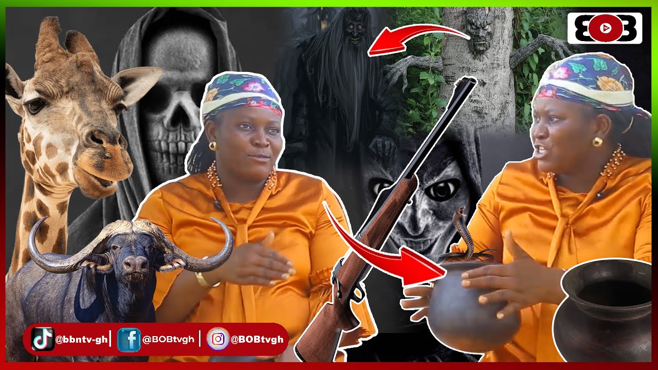 😳Scäry: A huntress narrate how a tree turn to old man & gave her this black pot @deep forest