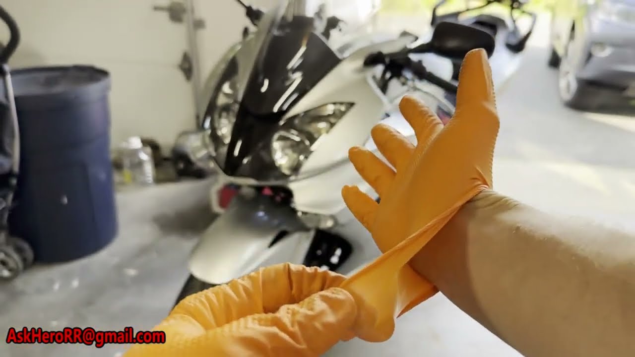 Honda VFR800 Oil Change - ASMR