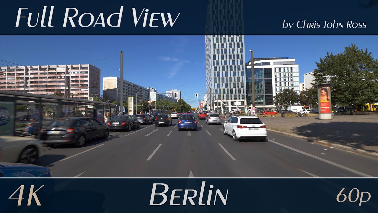 Berlin, Germany: Mitte, Prenzlauer Berg - Grunerstraße, Otto-Braun-Straße, Greifswalder Straße - 4K