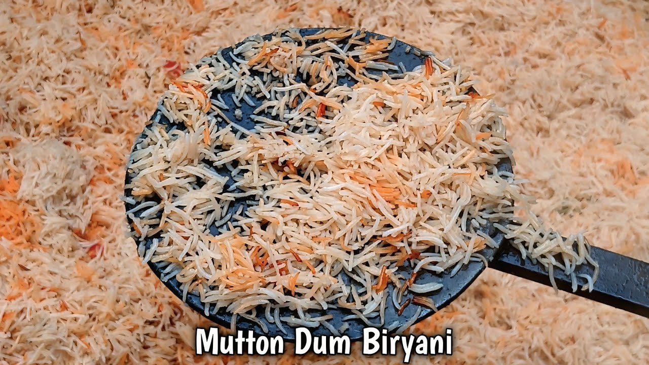 Muslim Style 250 Members Mutton Dum Briyani preparation || Biryani Recipe