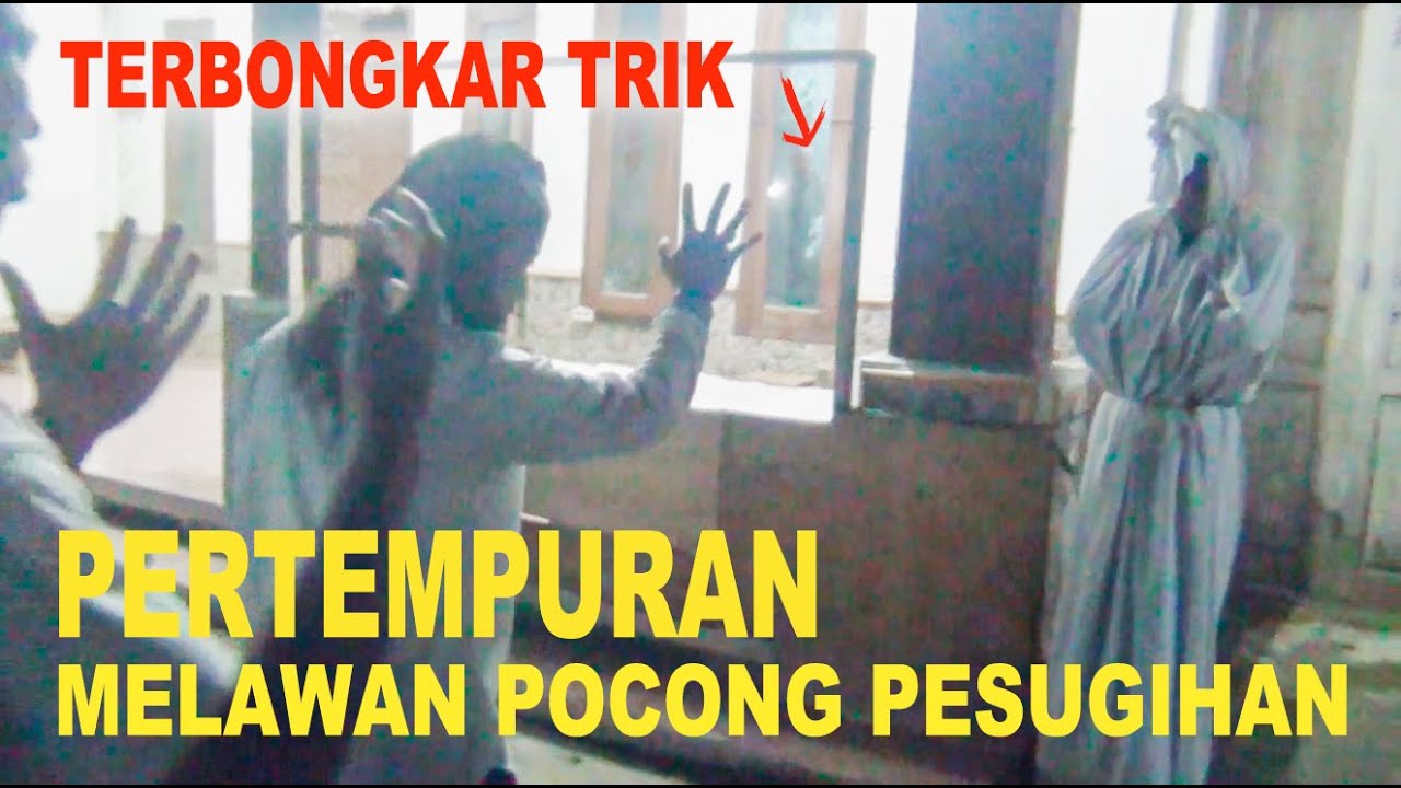 Melawan pocong Ganas pesugihan, Bareng Gus samsudin | funny prank Ghost 2022 - 2023