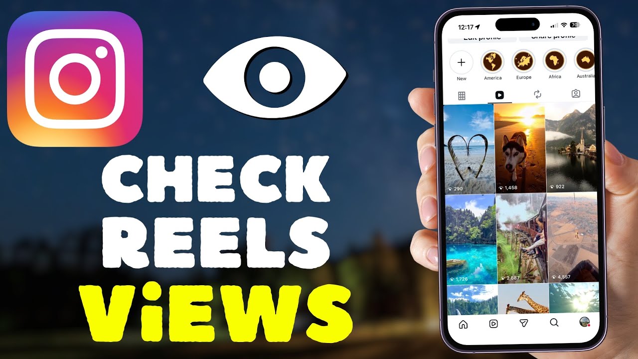 Как проверить количество просмотров Reel в Instagram (2026)