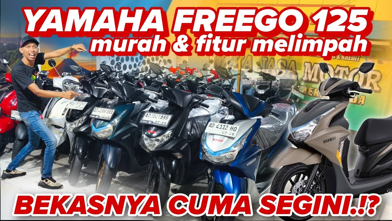 YAMAHA FREEGO 125, HARGA BEKASNYA CUMA SEGINI!? motor bekas murah - ANEKA JASA MOTOR